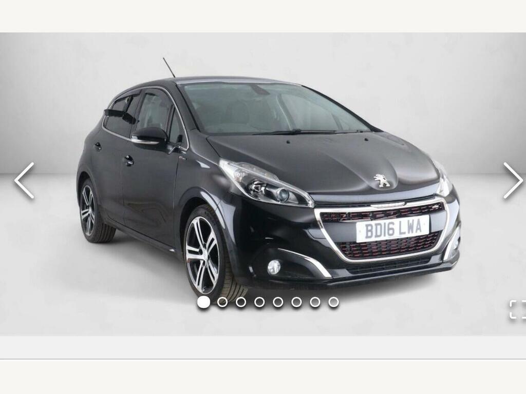 Peugeot 208 1.6 Bluehdi Gt Line Euro 6 Black