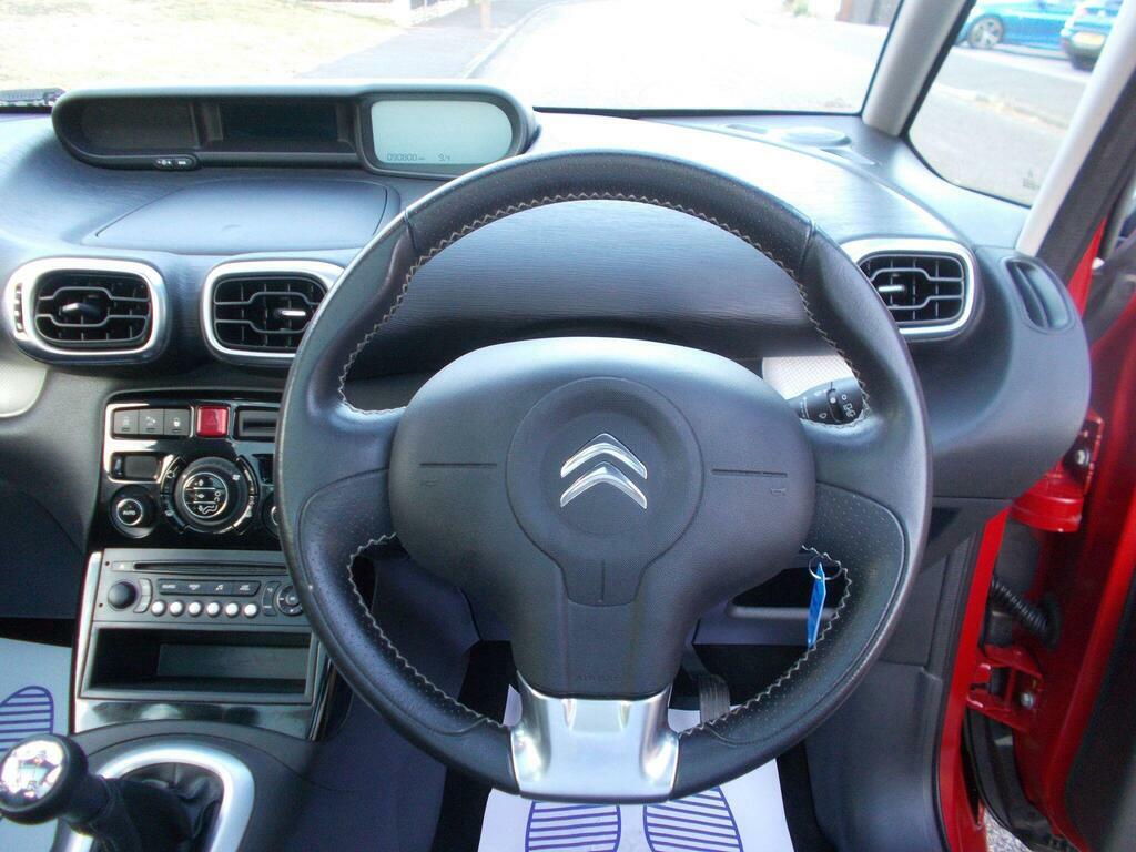 Citroen C3 Picasso 1.6 Bluehdi Platinum Euro 6 Red #6
