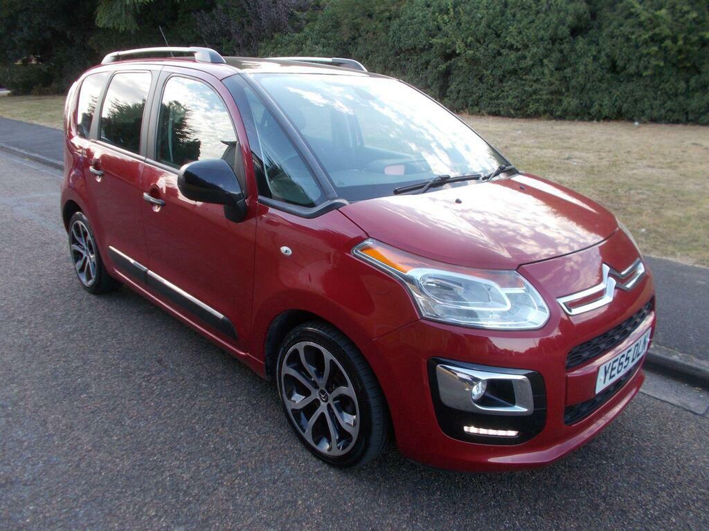 Citroen C3 Picasso 1.6 Bluehdi Platinum Euro 6 Red #2