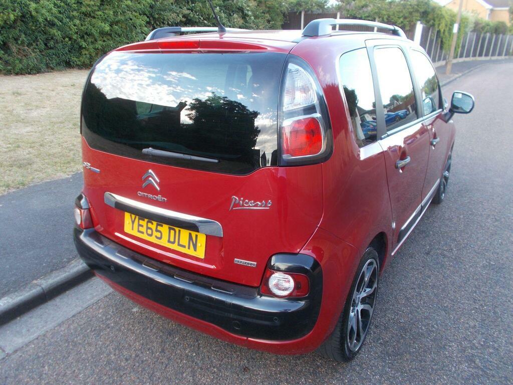 Citroen C3 Picasso 1.6 Bluehdi Platinum Euro 6 Red #4