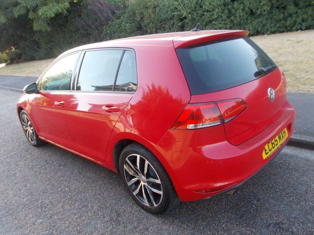 Volkswagen Golf 1.6 Tdi Bluemotion Tech Match Edition Euro 6 S S LC65MXH Red #6