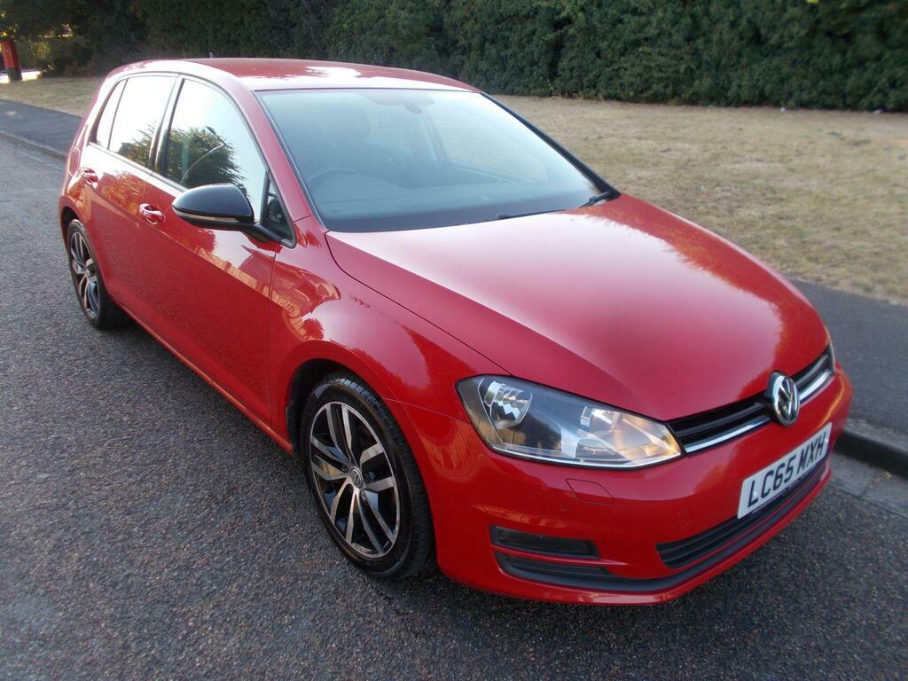 Volkswagen Golf 1.6 Tdi Bluemotion Tech Match Edition Euro 6 S S LC65MXH Red #2