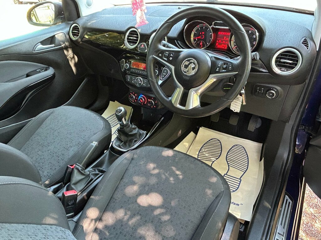 Vauxhall Adam 1.2I Glam Hatchback Euro 6 70 P Blue