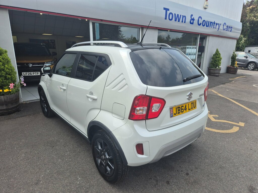 Suzuki Ignis 1.2 Dualjet Mhev Sz-t Hatchback Hybrid White #4