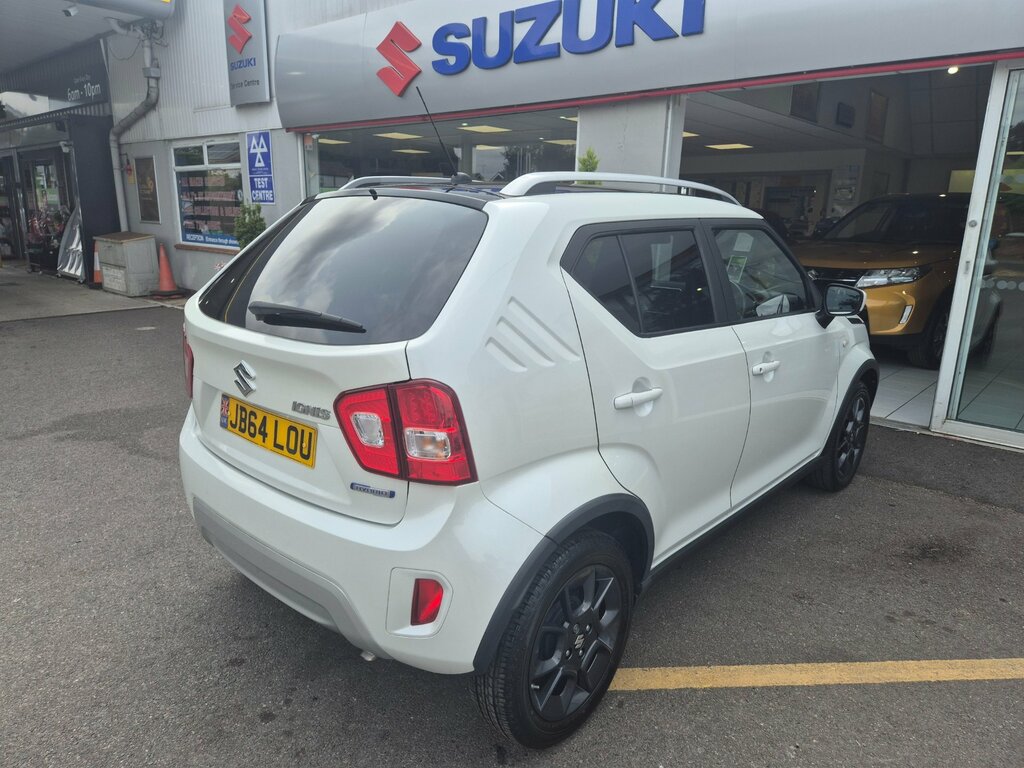 Suzuki Ignis 1.2 Dualjet Mhev Sz-t Hatchback Hybrid White #6