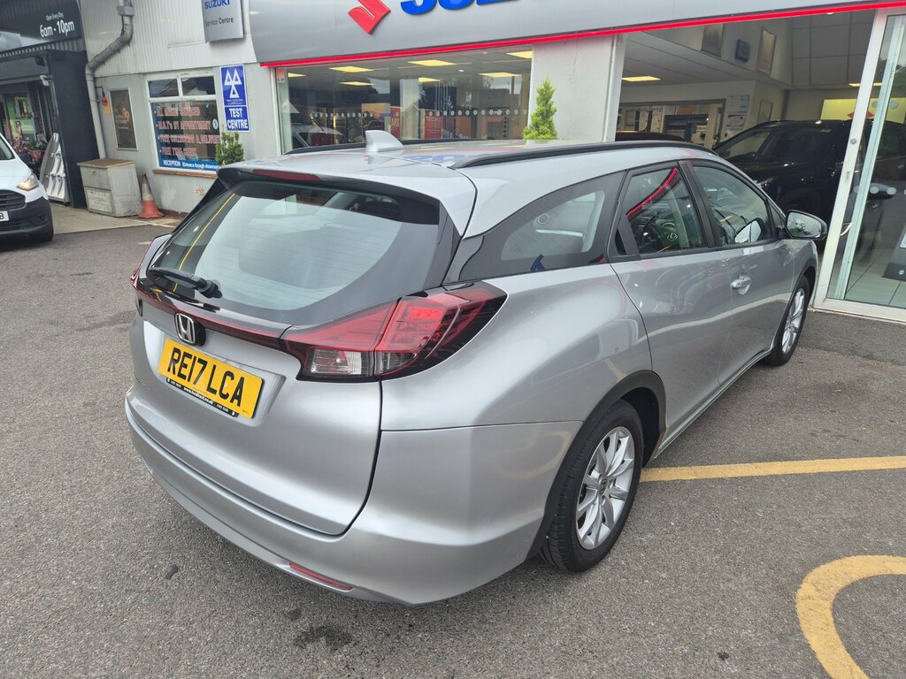 Honda Civic Civic I-vtec Se Navi White #6