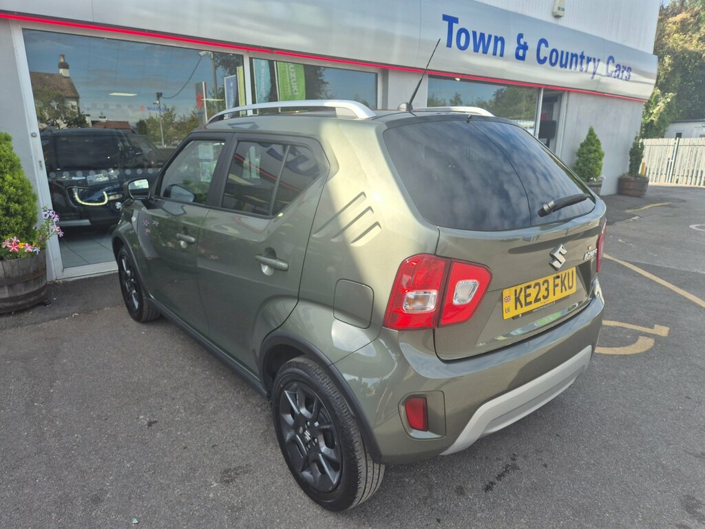 Suzuki Ignis 1.2 Dualjet Mhev Sz-t Hatchback Hybrid Green #4