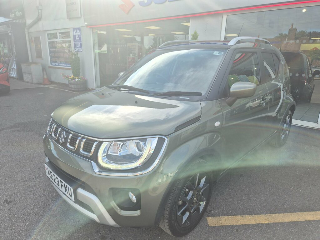 Suzuki Ignis 1.2 Dualjet Mhev Sz-t Hatchback Hybrid Green #3