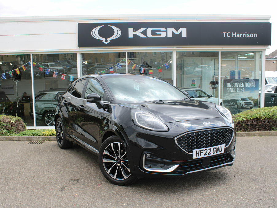 Ford Puma 1.0 Ecoboost Hybrid Mhev 155 St-line Vignale Black