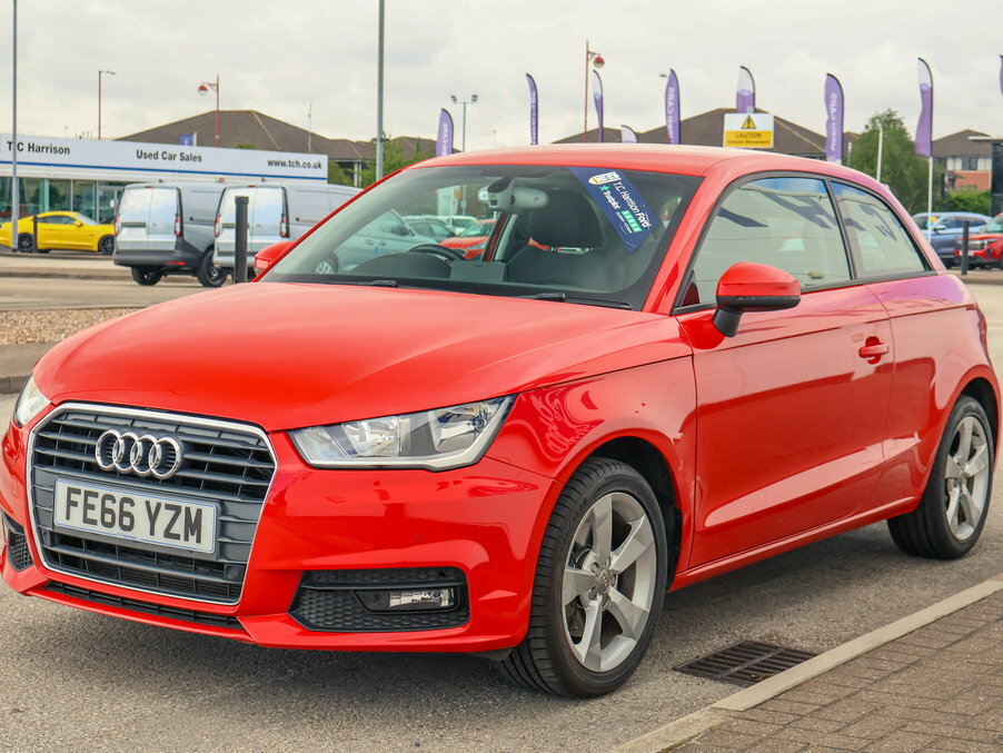 Audi A1 1.4 Tfsi Sport S Tronic Red #3