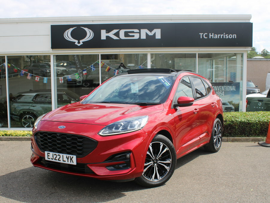 Ford Kuga 1.5 Ecoblue St-line X Edition EJ22LYK Red #3