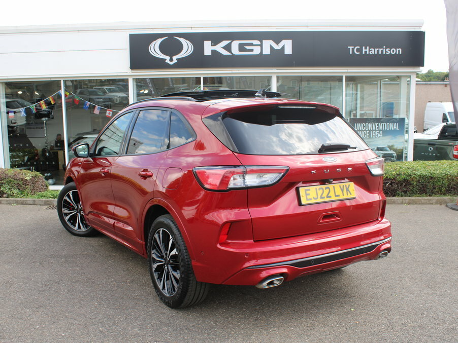 Ford Kuga 1.5 Ecoblue St-line X Edition EJ22LYK Red #5
