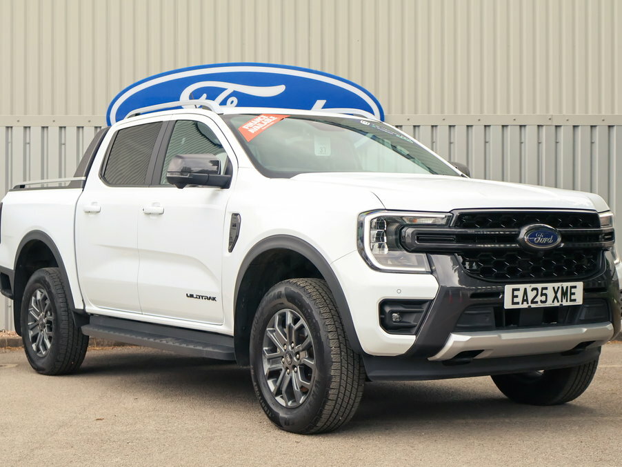 Ford Ranger Pick Up D Cab Wildtrak 3.0 Ecoblue V6 240 White
