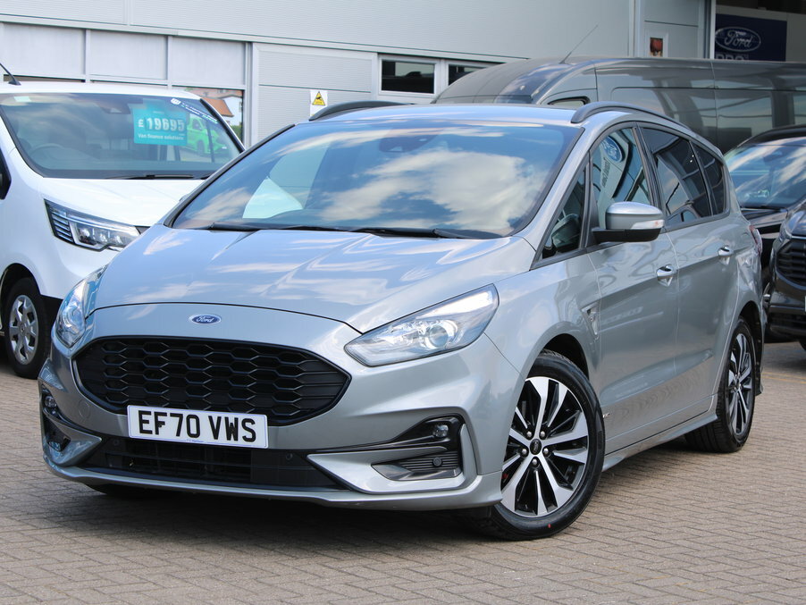 Ford S-Max 2.0 Ecoblue 190 St-line Awd Silver #2