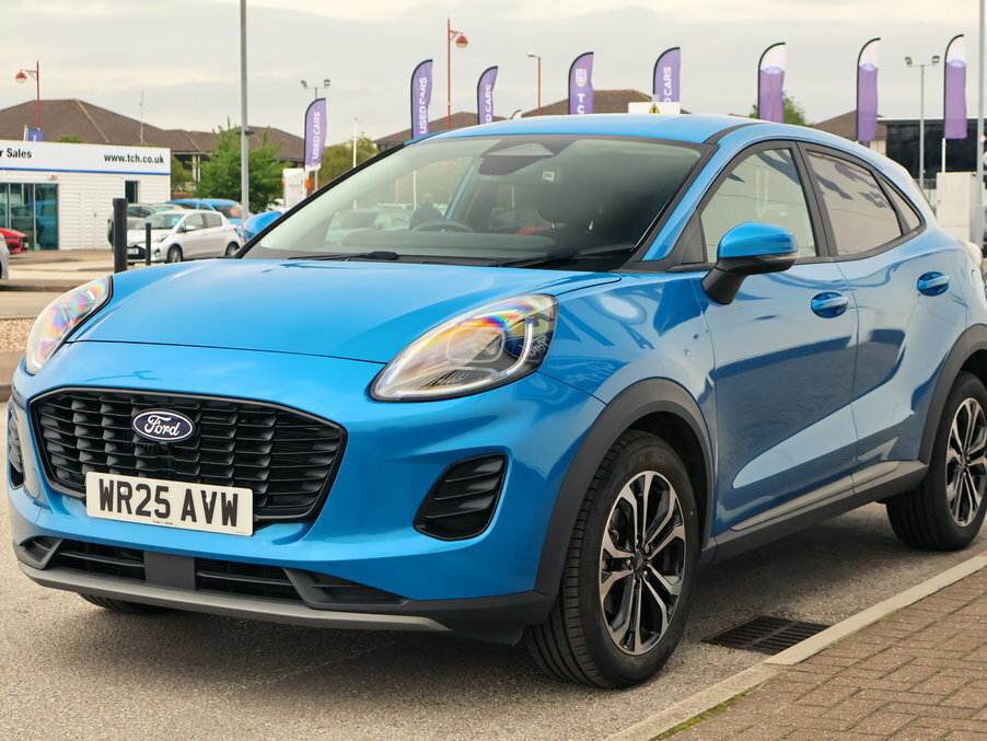 Ford Puma 1.0 Ecoboost Hybrid Mhev Titanium Dct WR25AVW Blue #4