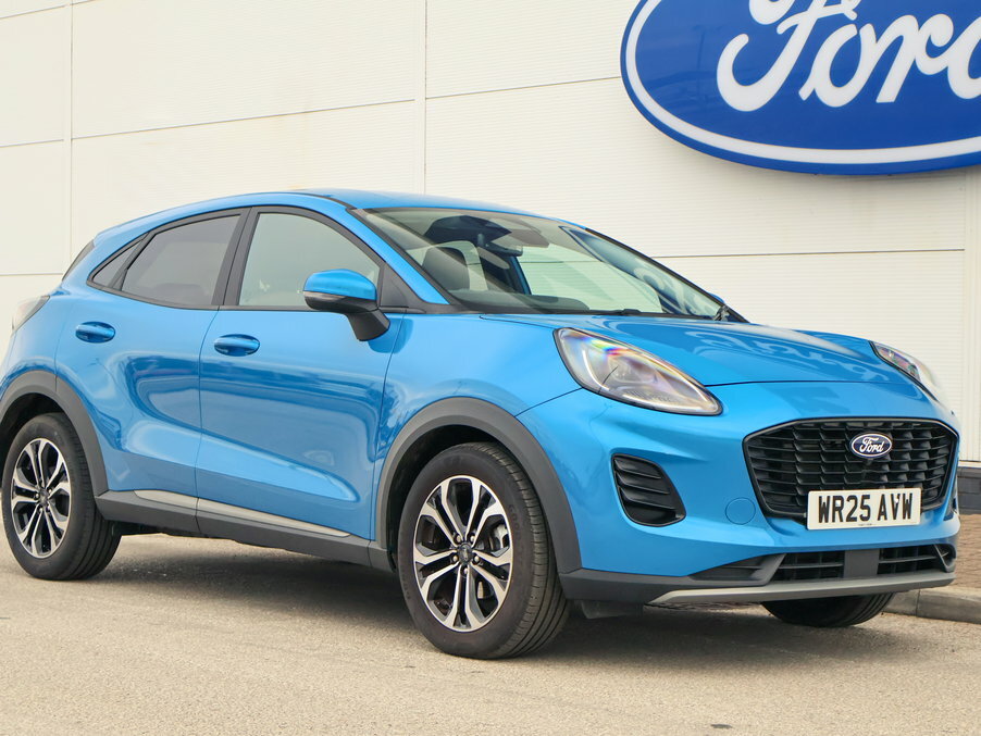 Ford Puma 1.0 Ecoboost Hybrid Mhev Titanium Dct WR25AVW Blue #3
