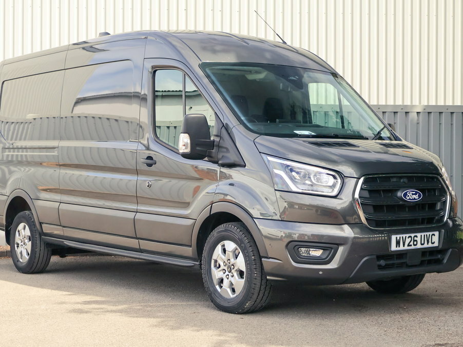Ford Transit Custom 2.0 Ecoblue 165Ps H2 Hde Limited Van Nav Grey