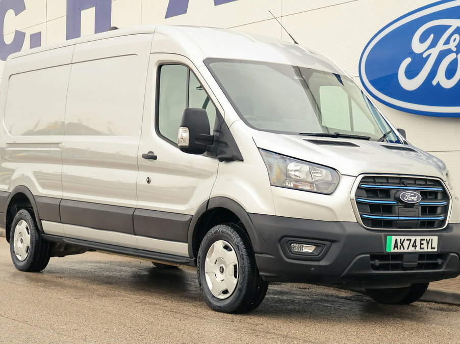 Ford Transit Custom 198Kw 68Kwh H2 Trend Van Dap AK74EYL Silver #3