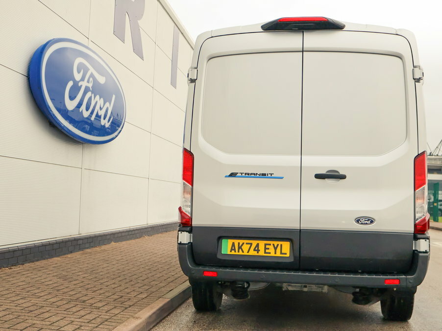 Ford Transit Custom 198Kw 68Kwh H2 Trend Van Dap AK74EYL Silver #6