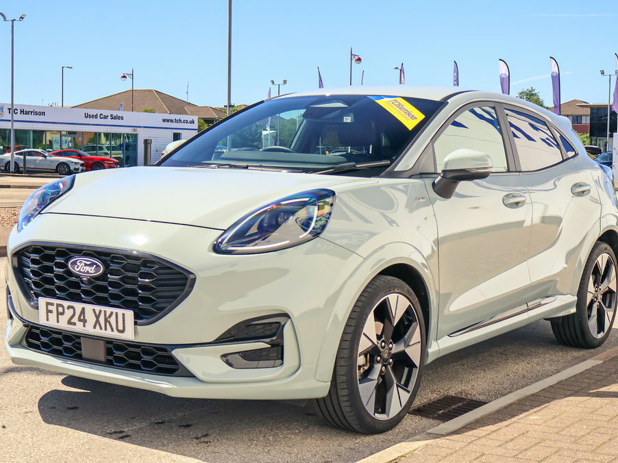 Ford Puma 1.0 Ecoboost Hybrid Mhev St-line X Dct FP24XKU Grey #4