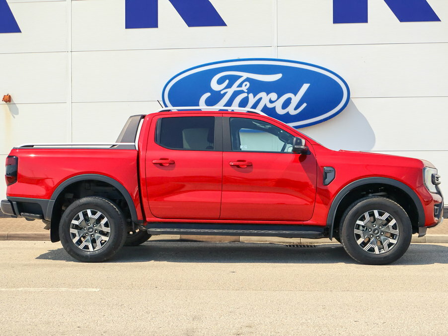 Ford Ranger Pick Up D Cab Wildtrak 2.3 Ecoboost Phev 281 FG25UHH Red #3