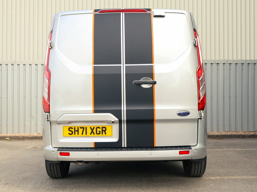 Ford Transit Custom 2.0 Ecoblue 185Ps Low Roof D Cab Sport Van SH71XGR Silver #6