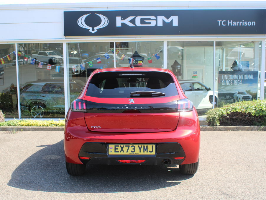 Peugeot 208 1.2 Puretech 100 Allure Premium Eat8 EX73YMJ Red #5