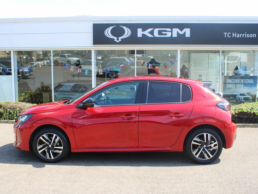 Peugeot 208 1.2 Puretech 100 Allure Premium Eat8 EX73YMJ Red #3