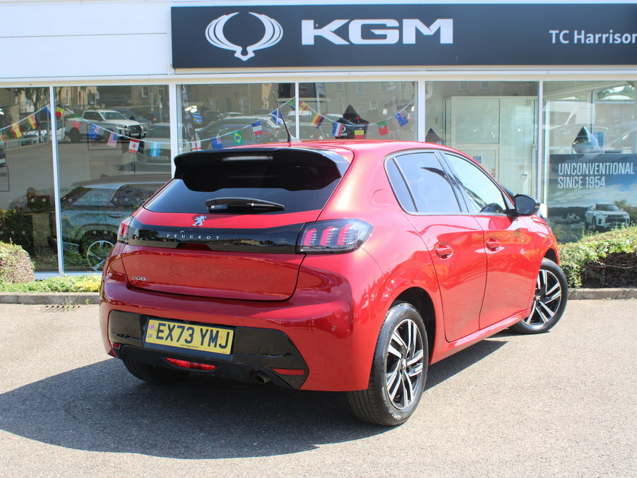 Peugeot 208 1.2 Puretech 100 Allure Premium Eat8 EX73YMJ Red #6