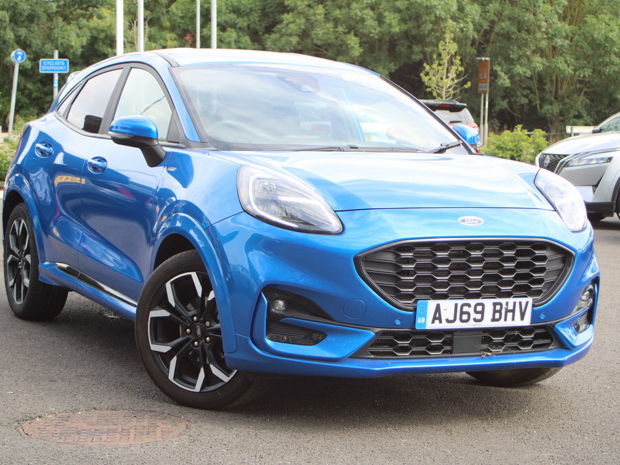 Ford Puma 1.0 Ecoboost Hybrid Mhev St-line X Blue