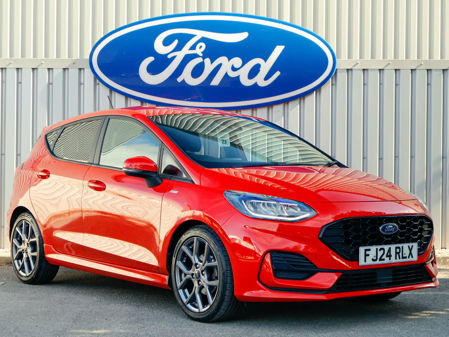 Ford Fiesta 1.0 Ecoboost Hybrid Mhev 125 St-line Red