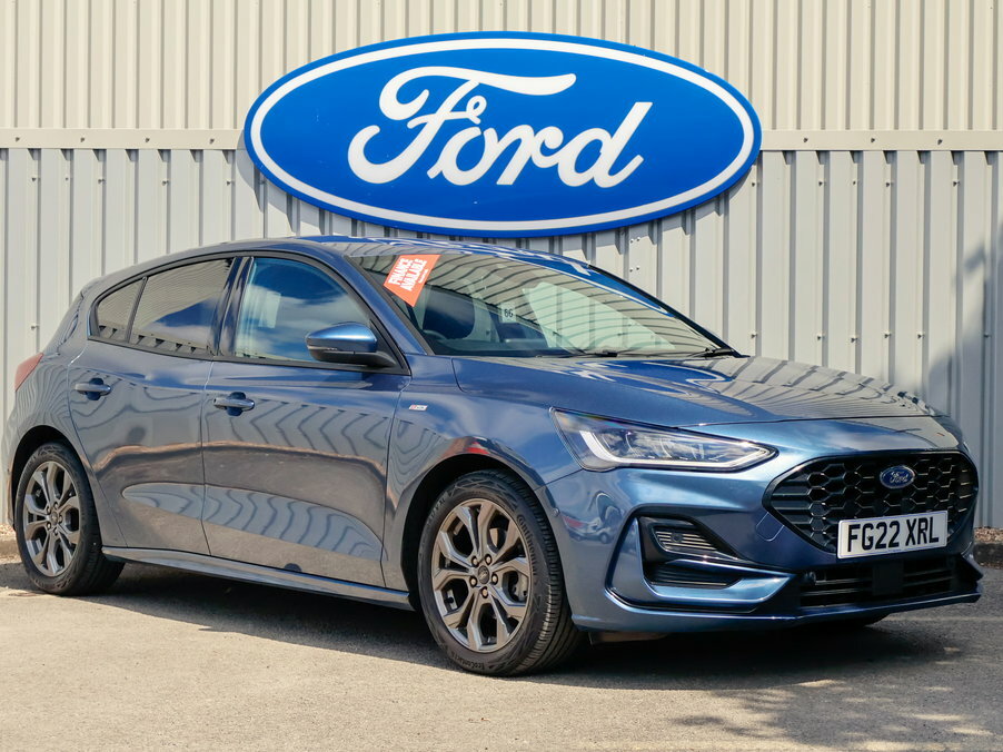 Ford Focus 1.0 Ecoboost St-line Blue