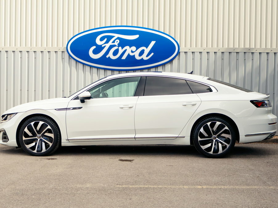 Volkswagen Arteon 2.0 Tsi R-line Dsg NG71EVX White #4