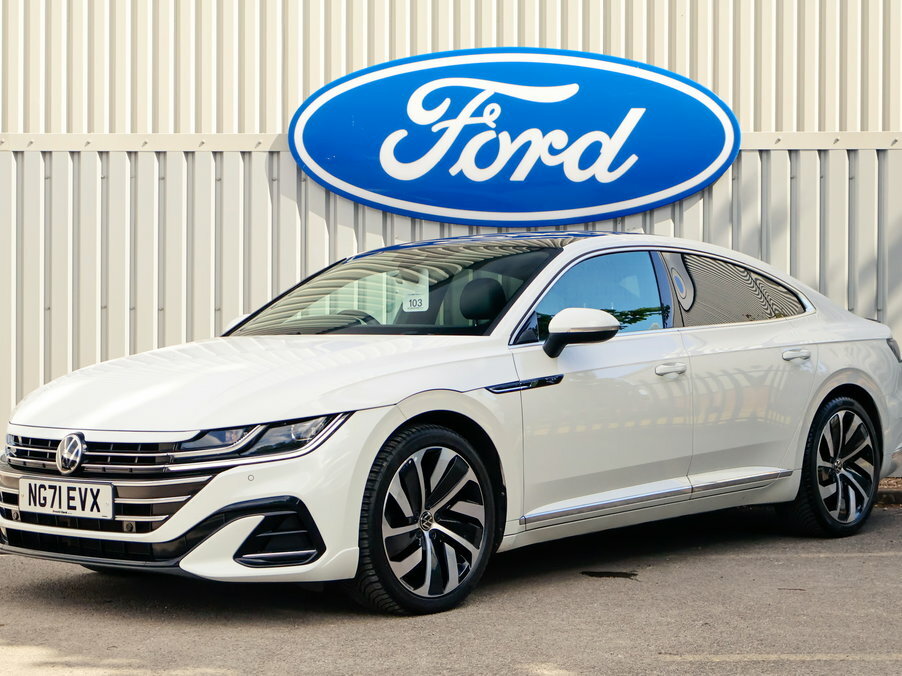Volkswagen Arteon 2.0 Tsi R-line Dsg NG71EVX White #2