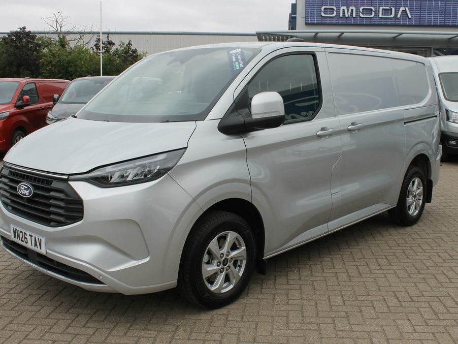 Ford Transit Custom 2.5 Phev 232Ps H1 Van Limited WN26TAV Silver #2