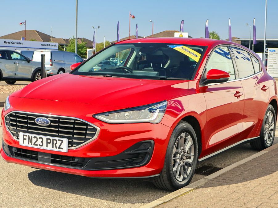 Ford Focus 1.0 Ecoboost Titanium FM23PRZ Red #4