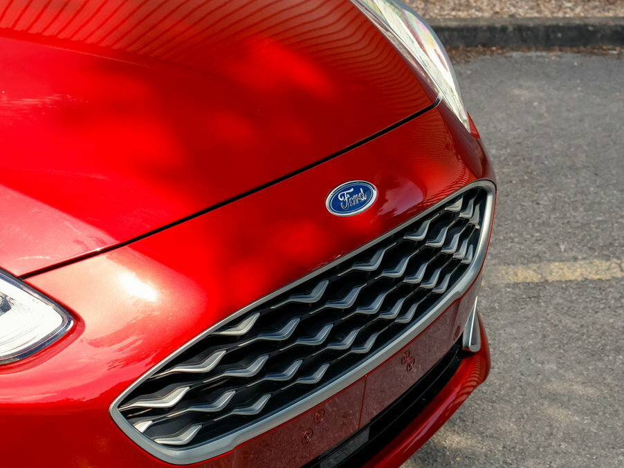 Ford Fiesta Vignale 1.0 Ecoboost FA69BZO Red #2