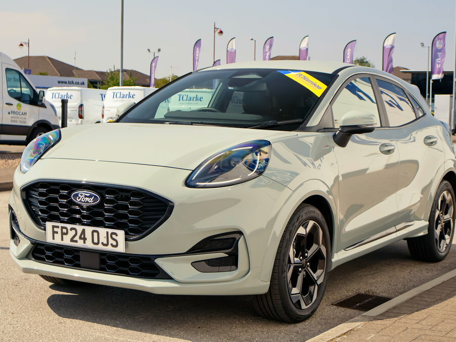 Ford Puma 1.0 Ecoboost Hybrid Mhev St-line X Dct FP24OJS Grey #5