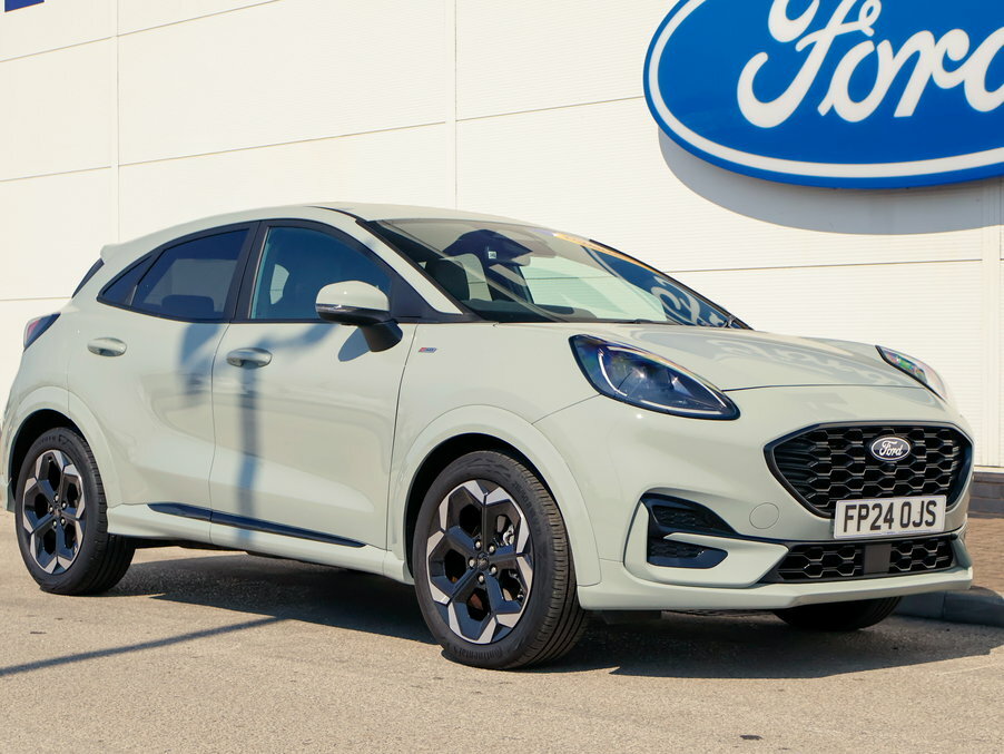 Ford Puma 1.0 Ecoboost Hybrid Mhev St-line X Dct FP24OJS Grey #3