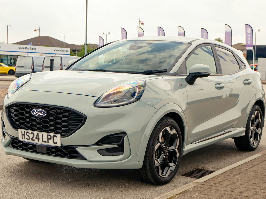 Ford Puma 1.0 Ecoboost Hybrid Mhev St-line X Dct HS24LPC Grey #4