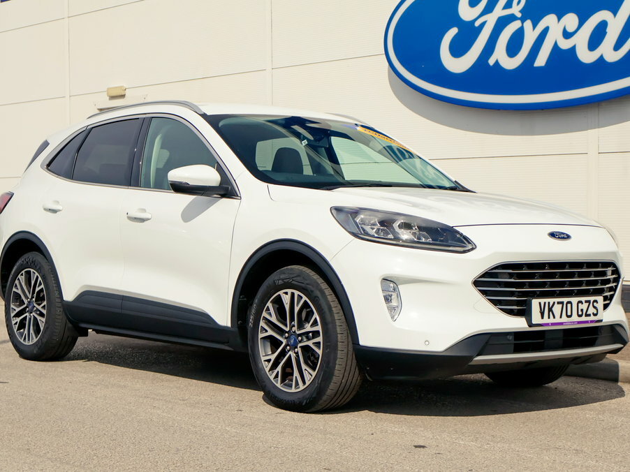 Ford Kuga 2.0 Ecoblue 190 Titanium Awd VK70GZS White #3