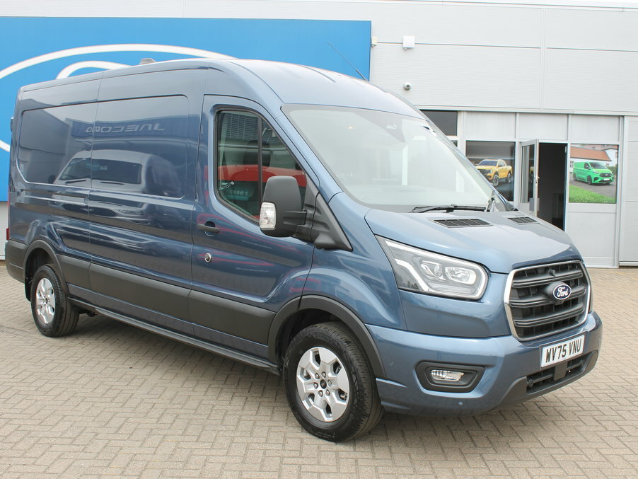 Ford Transit Custom 2.0 Ecoblue 165Ps H2 Limited Van Nav Blue