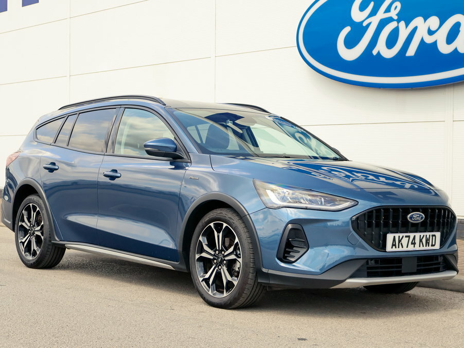 Ford Focus 1.0 Ecoboost Hybrid Mhev Active X AK74KWD Blue #4