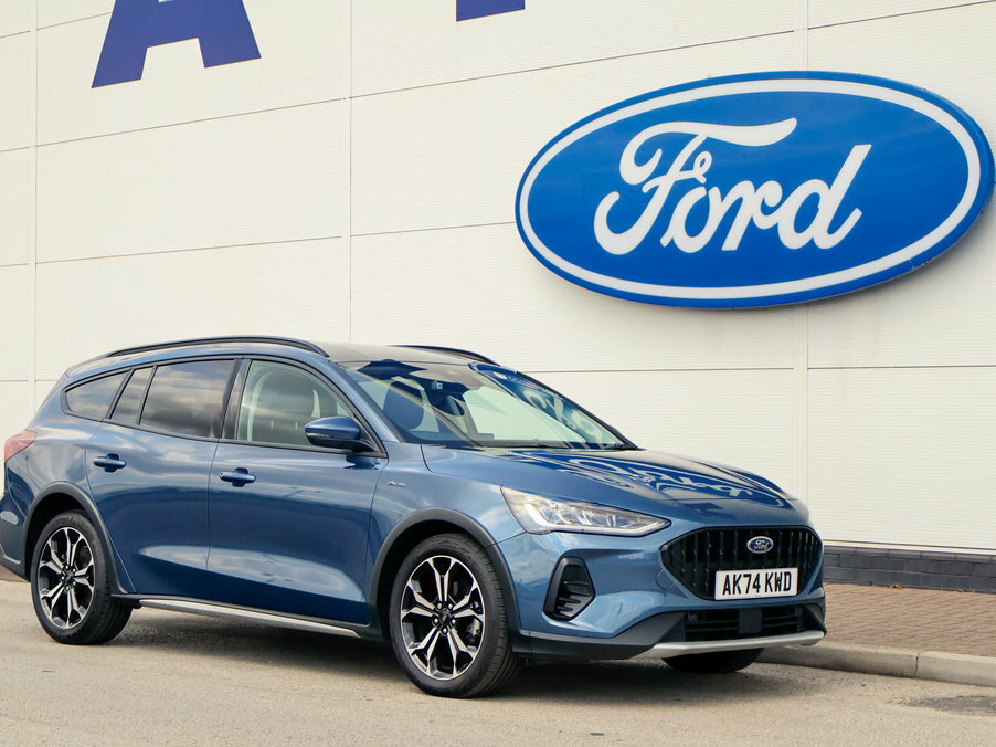 Ford Focus 1.0 Ecoboost Hybrid Mhev Active X Blue