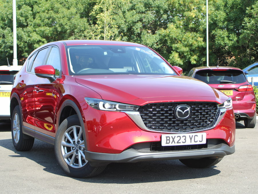 Mazda CX-5 2.0 E-skyactiv G Mhev Centre-line Red