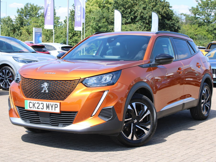 Peugeot e-2008 100Kw Allure Premium 50Kwh CK23MYP Orange #2