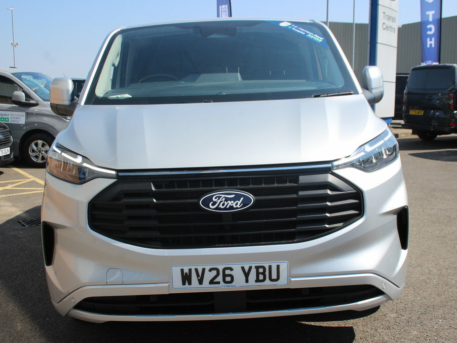 Ford Transit Custom 2.0 Ecoblue 130Ps Low Roof Limited Van WV26YBU Silver #2