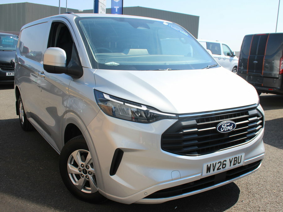Ford Transit Custom 2.0 Ecoblue 130Ps Low Roof Limited Van Silver