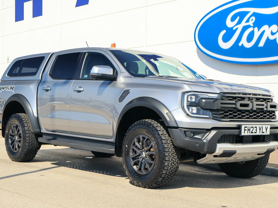 Ford Ranger Pick Up Double Cab Raptor 3.0 Ecoboost V6 292 FH23YLY Grey #3