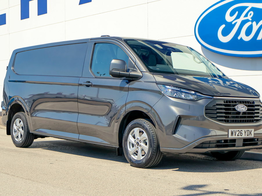Ford Transit Custom 2.0 Ecoblue 136Ps H1 Van Limited WV26YDK Grey #3